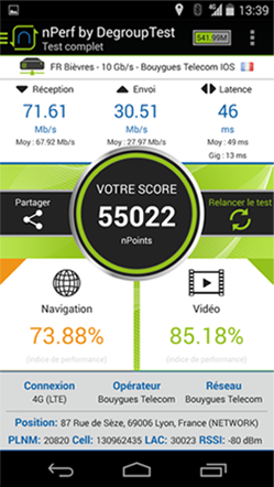 nperf android